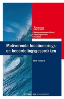 Motiverende functionerings- en beoordelingsgesprekken - Boek W. van Dam (9049107613)