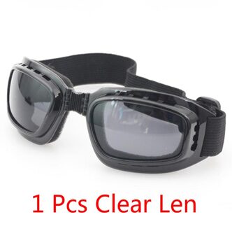 Motocross Anti Dust Fietsen Zonnebril Outdoor Fiets Bril Mannen Vrouwen Fiets Zonnebril Goggles Cool Sport Eyewear 1 stk doorzichtig Len