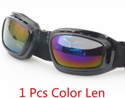Motocross Anti Dust Fietsen Zonnebril Outdoor Fiets Bril Mannen Vrouwen Fiets Zonnebril Goggles Cool Sport Eyewear 1 stk kleur Len