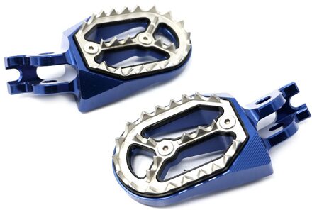 Motocross CNC Aluminium off-road Voetsteunen Voor Suzuki RM-Z250 RM-Z 250 2005 2006 RM250 2006 2007 Blauw