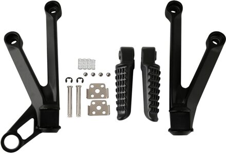 Motor Achter Voetsteunen Voetensteun Beugels Voor Kawasaki ZX10R Zx 10R 2004-2005 matte zwart