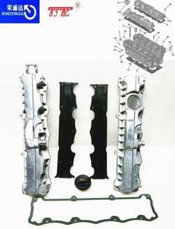 Motor Aluminium En Uitlaatkleppen Kamer Cover Assembly Voor Peugeot 206/207/307/308/301/408 Voor Citroen C2/C3/C4