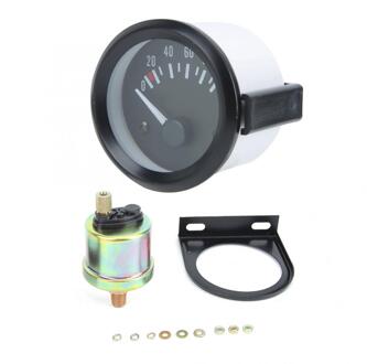 Motor Auto Oliedrukmeter met Sensor 0-100 Psi 12V 52mm/2 inch