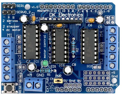 Motor Drive Expansion Board L293D Motor Board Motor Control Shield Module