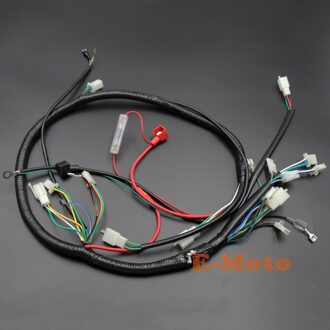 Motor Kabelboom Wire Loom voor GY6 125cc 150cc Quad ATV Buggy 6-pin Ronde rand CDI E -Moto