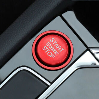 Motor Knop Cover Ring Trim Voor Golf 7 MK7 Luchtvaart Aluminium Auto Auto