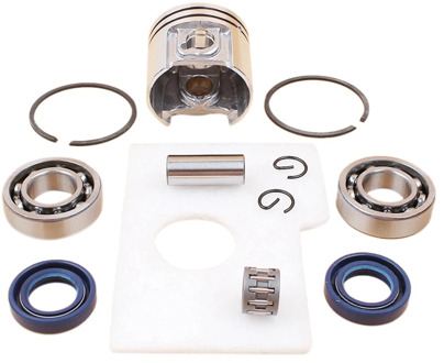 Motor Piston Crankshaft Oil Seal Bearing Air Filter Kit For Stihl Ms180 Ms 180 018 Chainsaw Spare Parts 38Mm