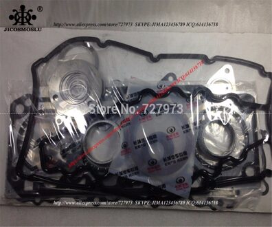 MOTOR REPARATIESET GROTE MUUR, GWM V200, HAVAL, H6, H5, H3 WINGLE 5 EURO STEED 5,1003400-ED01, 1000600XED01, 1007100-ED01 34 PIECES/1KIT