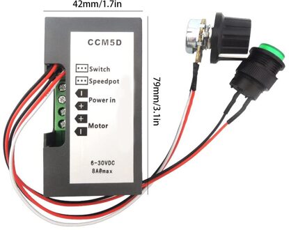 Motor Speed Controller Dc CCM5D Digitale Display Led Pwm Traploze Verstelbare Schakelaar Motor Controller Speed Regulator