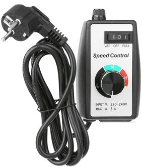 Motor Speed Controller Universele Elektronische Traploze Gouverneur Switch Blower Duct Fan Speed Control Regulator 230V