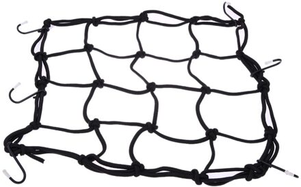 Motorcycle Bagagenet Bike 6 Haken Hold Down Brandstoftank Bagage Mesh Web Bungee Black Motorcycle Bike 6 Haken Tank auto Styling
