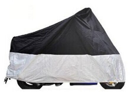 Motorcycle Bike Polyester Waterdicht Uv Beschermende Scooter Case Cover Plus Size Auto Cover Sml Xl Xxl Xxxl Xxxxl 4XL