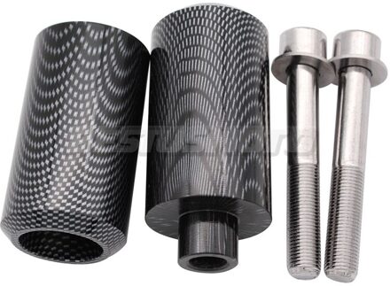 Motorcycle Black Carbon Geen Cut Frame Sliders Crash Falling Bescherming Voor Yamaha YZFR6 Yzf R6 YZF-R6 1998 1999 2000 2001 2002 koolstof