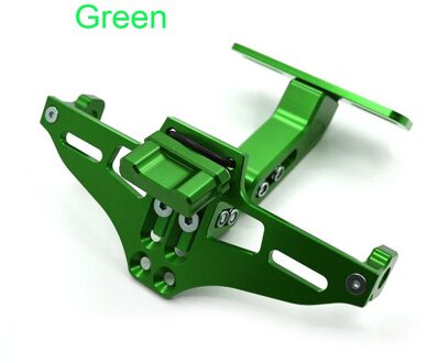 Motorcycle Cnc Achter Kentekenplaat Houder Met Fit Voor Suzuki GSX-S750 GSX-S1000 GSX1250 GSX600F GSX650F groen