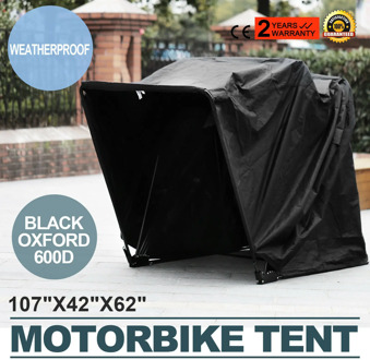 Motorcycle Cover Scooter Shelter Motorbike Tent Outdoor Storage Cycle
