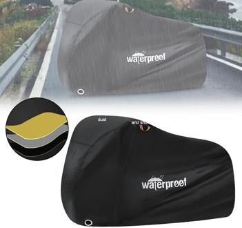 Motorcycle cover universal Outdoor UV Protector Scooter All Season waterproof Bike Rain Dustproof cover 210T