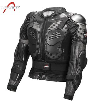 Motorcycle Full Body Armor Jacket Bescherming Borst Gear elleboog en shorlder bescherming Xl
