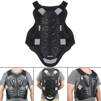 Motorcycle Full Body Armor Jacket Motocross Jas Lichaam Vest Armor Borst Gear Beschermende Schouder Hand Gezamenlijke Bescherming XL