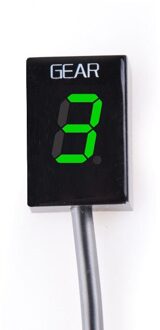 Motorcycle Gear Indicator voor Honda VT1300 CTX1300 VT CTX 1300 Motorfiets 1-6 Niveau Snelheid Digitale meter Moto Accessoires groen
