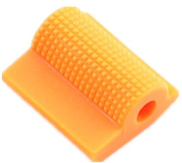 Motorcycle Gear Shift Cover Rubber Anti-Skid Gear Cover Off-Road Voertuig Schoen Bovenste Cover Shift Cover Anti-Slip Prote oranje