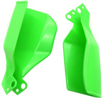 Motorcycle Hand Guard Handguard Schild Winddicht Motorbike Motocross Universele Beschermende Gear voor KAWASAKI KX65 KX85/100 KX80 groen 1 paar