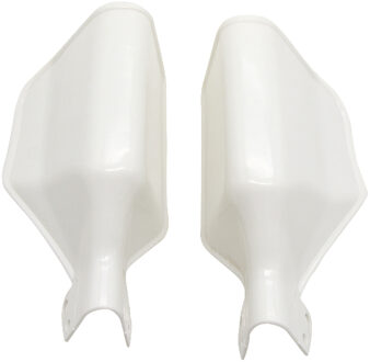 Motorcycle Hand Guard Handguard Schild Winddicht Motorbike Motocross Universele Beschermende Gear voor KAWASAKI KX65 KX85/100 KX80 wit 1 paar