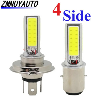 Motorcycle Headlight Bulbs H6 BA20D H4 Led P15D Moto Headlight Hi Lo beam Motorbike LED Lamps Scooter ATV Fog Lights 1200LM 6000