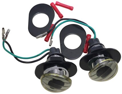 Motorcycle Inbouw Led Indicator Knipperlichten Light Blinker Licht Voor Kawasaki ZZR600 2005 2006 rook