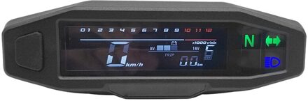 Motorcycle Lcd Snelheidsmeter Digitale Odemeter Elektrische Injectie En Carburateur Meter Voor Russische KR200