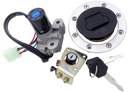 Motorcycle Lgnition Switch Seat Lock Kit Voor Suzuki GSXR1000 SV650 TL1000R GSF1200 GS500 RGV250 Brandstof Gas Cap Tank Cover Key lock