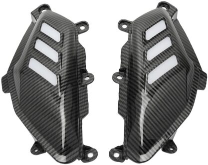 Motorcycle Links & Rechts Carbon Fiber Tank Side Cover Panel Volledige Kuip Kits Plastic Shell Beschermhoes Motorfiets