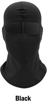 Motorcycle Masker Motorfiets Zon Bescherming En Stofdicht Hoofddeksels Hoed Rijden Kap Winddicht Outdoor Riding Hood Masker Stofmasker YS-E-01 zwart