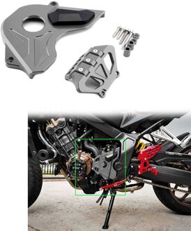 Motorcycle Side Cover Cnc Aluminium Bescherming Legering Motor Motor Stator Cover Voor Honda CBR650F CB650F CB650R
