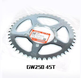 Motorcycle Tandwiel Gear Voor Suzuki GSR250 GSX250R GW250 DL250 Inazuma 400 SFV650 SV650 GSF250 Bandit GSX250 Katana Acrosse 45 T