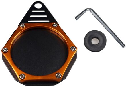 Motorcycle Tax Disc Motorbike Universal Ronde Tax Disc Plaat Houder Waterdichte Veelkleurige Goud