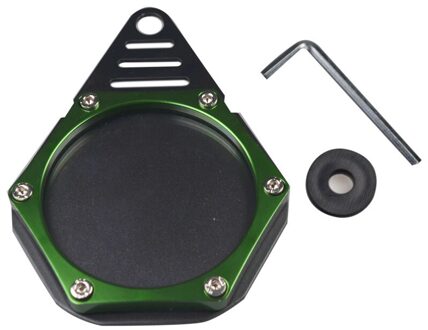 Motorcycle Tax Disc Motorbike Universal Ronde Tax Disc Plaat Houder Waterdichte Veelkleurige groen