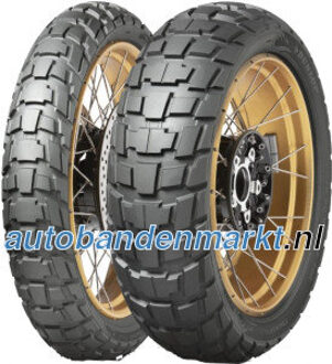 motorcycle-tyres Dunlop Trailmax Raid ( 120/70 R19 TL 60T M+S keurmerk, Voorwiel )