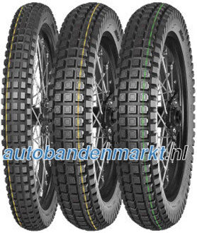 motorcycle-tyres Mitas Enduro Hybrid ( 110/90-19 TT/TL 62P Achterwiel, M+S keurmerk, Rubbermengsel Super, gelb )