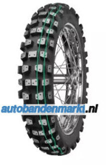 motorcycle-tyres Mitas XT-454 ( 110/100-18 TT 64P 2 gruen, Achterwiel, Rubbermengsel Super Soft Extreme, NHS )