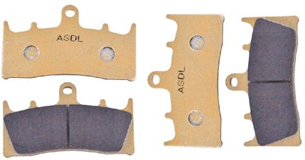 Motorcycle Voor En Achter Remblokken Voor Suzuki Gsxr 1000 GSXR1000 K1 / K2 Gsf 1200 GSF1200 GV78A Gsx 1400 GSX1400 2001 2002-2007 2 Pairs voorkant