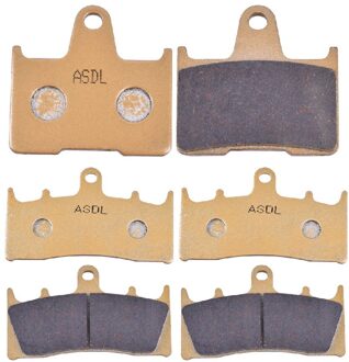 Motorcycle Voor En Achter Remblokken Voor Suzuki Gsxr 1000 GSXR1000 K1 / K2 Gsf 1200 GSF1200 GV78A Gsx 1400 GSX1400 2001 2002-2007 voorkant en achterkant