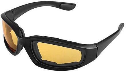 Motorcycle Winddicht Stofdicht Bril Beschermende Bril Outdoor Sportbrillen Bril Fietsen Goggles Brillen geel