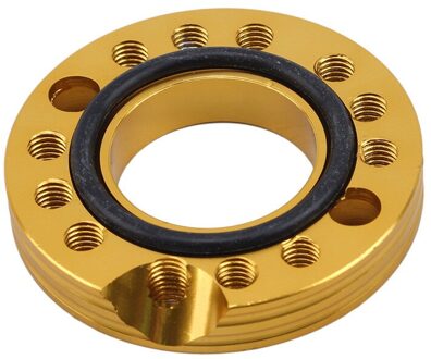 Motorfiets 1 Set (1 Regulator + 1 Lederen Ring) Motorfiets Regulator Voor Bike Motorcycle Accessoires goud