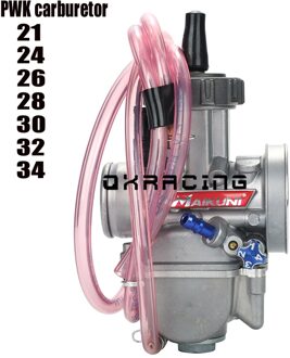 Motorfiets 21 24 26 28 30 32 34Mm Carburateur Pwk Carb Voor Kayo Bse Chinese Dirt Pit Bike Dax aap Fiets Motorfiets Scooter Atv PWK 32mm