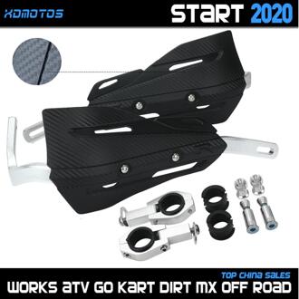 Motorfiets 22Mm 28Mm Hand Guard Handguard Protector Voor Ktm Kayo Sx Sxf Klx Kx Kxf Yz Yzf Cr crf Rmz Dirt Bike Enduro Supermoto zwart