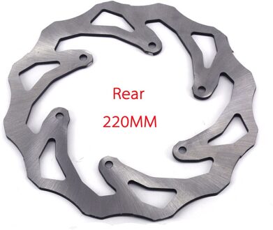 Motorfiets 260Mm 220Mm Voor Achter Remschijven Rotors Voor Xc Sx Sxf Xc Xcw Xcf Xcfw 125 150 250 350 450 500 1994 achterkant