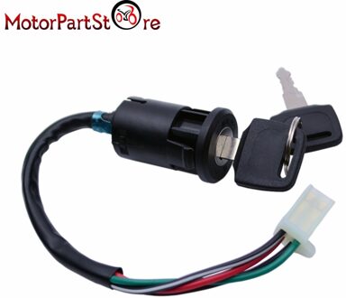 Motorfiets 4 Draad Contactslot Sleutelschakelaar Plug Voor Yamaha TTR50E 90 90E 110E 125 125E 125L 125LE 225 230 250 Raider S SCL