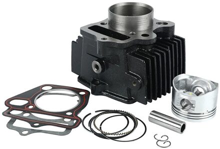 Motorfiets 52.4Mm Boring Stalen Cilinder Zuiger Pakking Kit Voor LF125 Lifan 125cc Horizontale Motoren Dirt Pit Monkey Bike atv