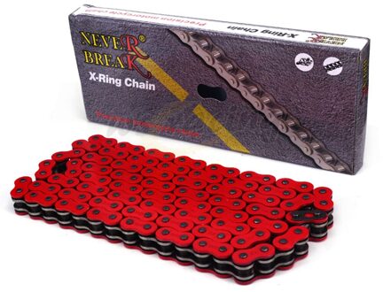 Motorfiets 520 X Ring X-RING X-Ring Ketting 120 Link Voor Ktm Sx Exc Excf Sxf Xcf Xcw Smr 125 150 200 250 300 350 400 450 500 501 Rood