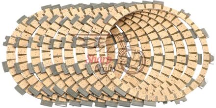 Motorfiets 9x Motor Carbon Wrijving Clutch Platen Disc Voor Suzuki GSXR600 K8 K9 L0/1/2/3/4/5/6 GSX-R Gsxr 600/750 GSXR750 K6 K7